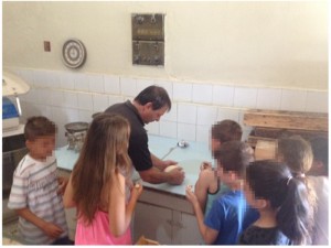 Επίσκεψη στο φούρνο του χωριού